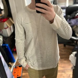 Stripped Long Sleeve Tee